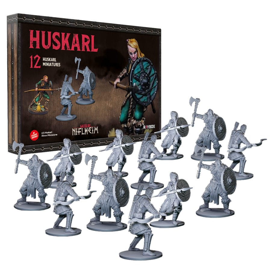 RAYBox Games Tabletop Games > Miniature Games > Expansions Gates of Niflheim: Miniatures: Huskarl Set 672713201151 RAYPUGON155M