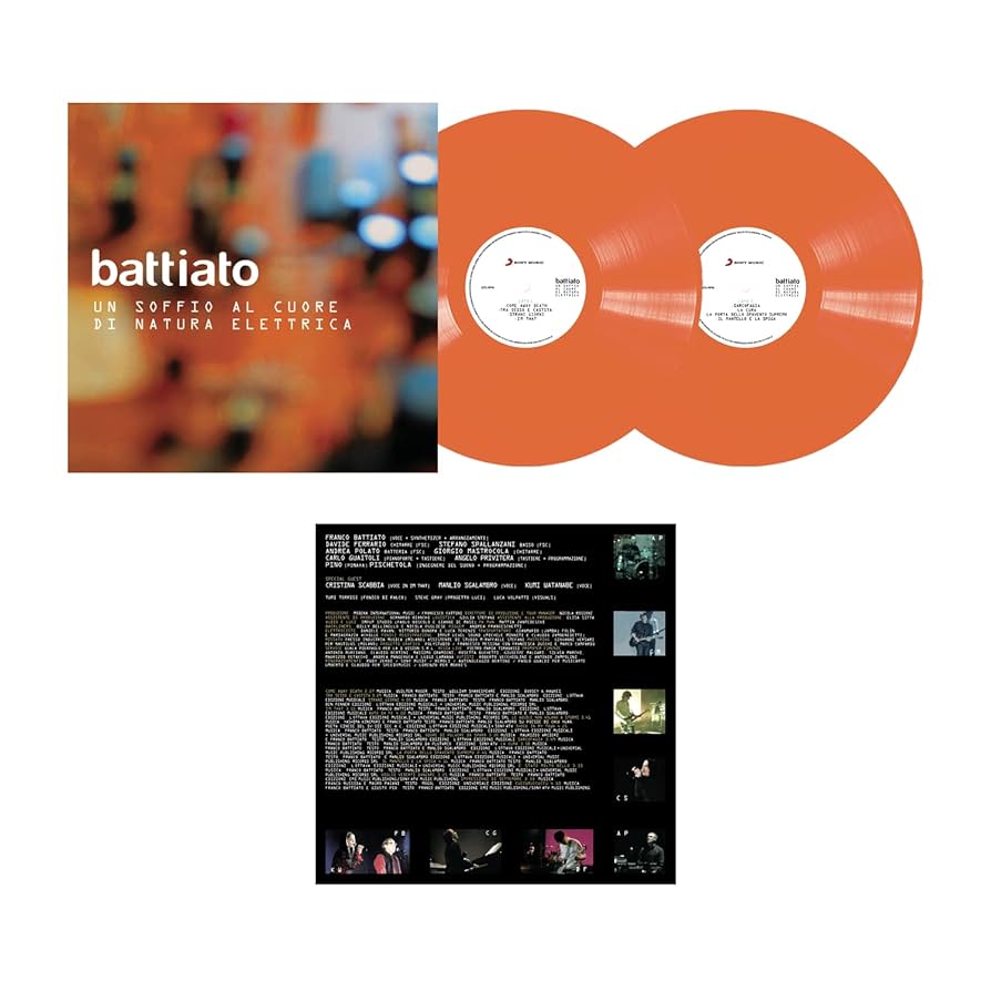 Battiato, Franco - Un Soffio Al Cuore Di Natura Elettrica [Orange Colored Vinyl] [Import]