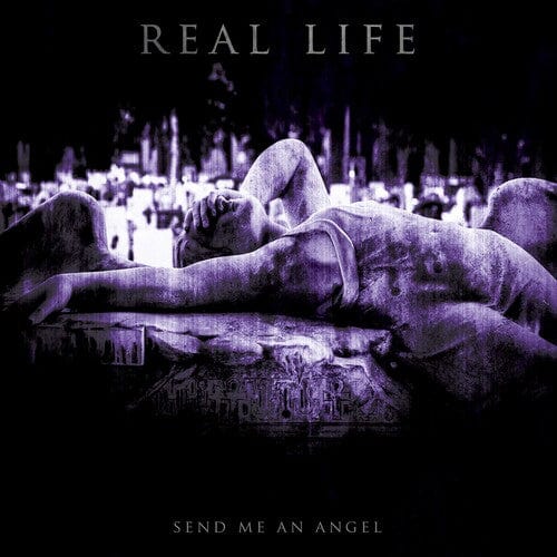 Real Life - Send Me An Angel, Purple/ Silver Splatter