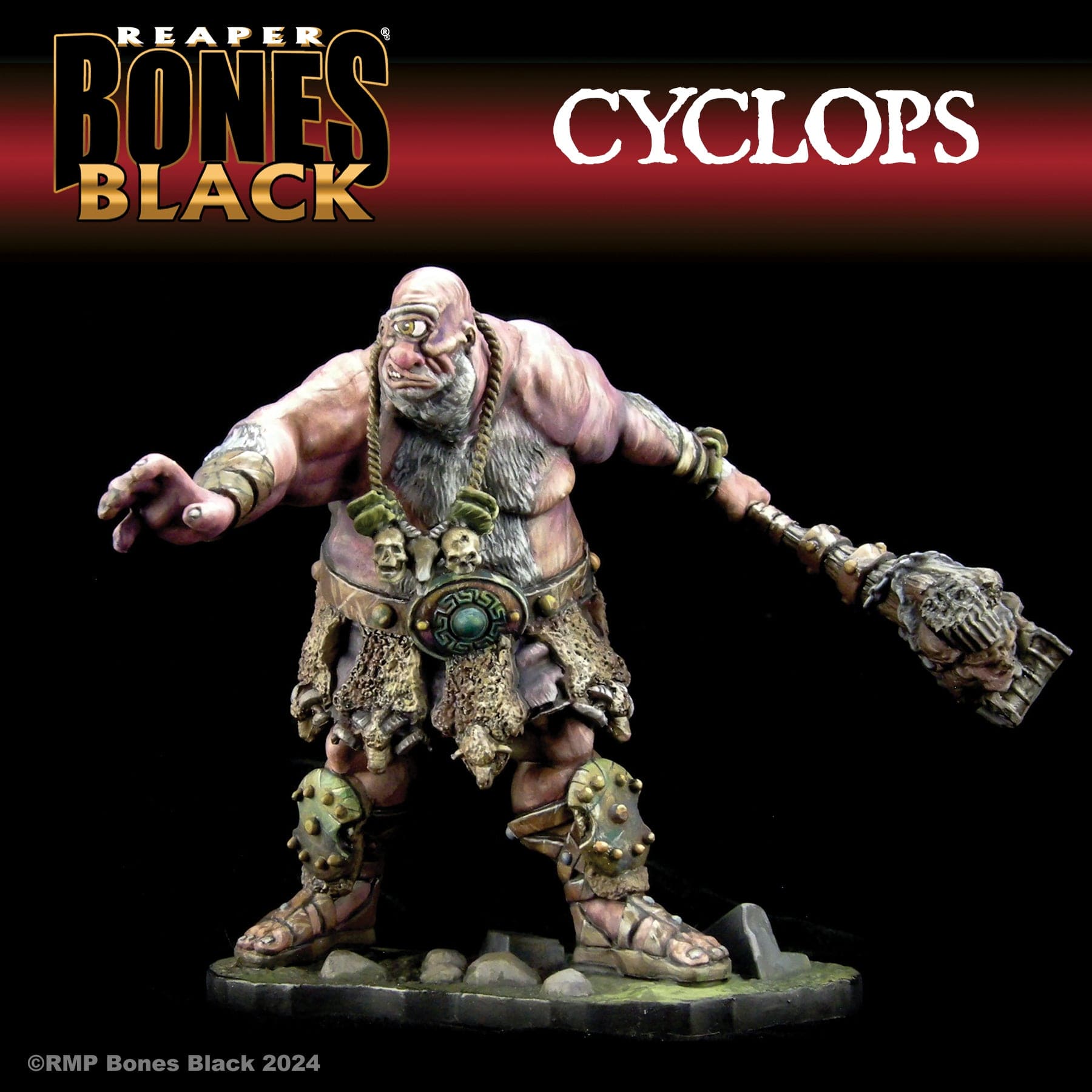 Reaper Miniatures Miniatures > Reaper Bones Black: Cyclops (Box) 762486441813 RPR 44181