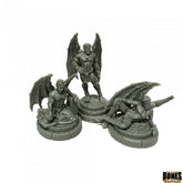 Reaper Miniatures Miniatures > Reaper Bones Black: Demonic Temptation - Incubi 762486441615 RPR 44161