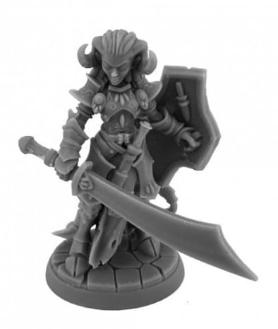 Reaper Miniatures Miniatures > Reaper Bones Legends: Hellborn Paladin 762486301858 RPR30185