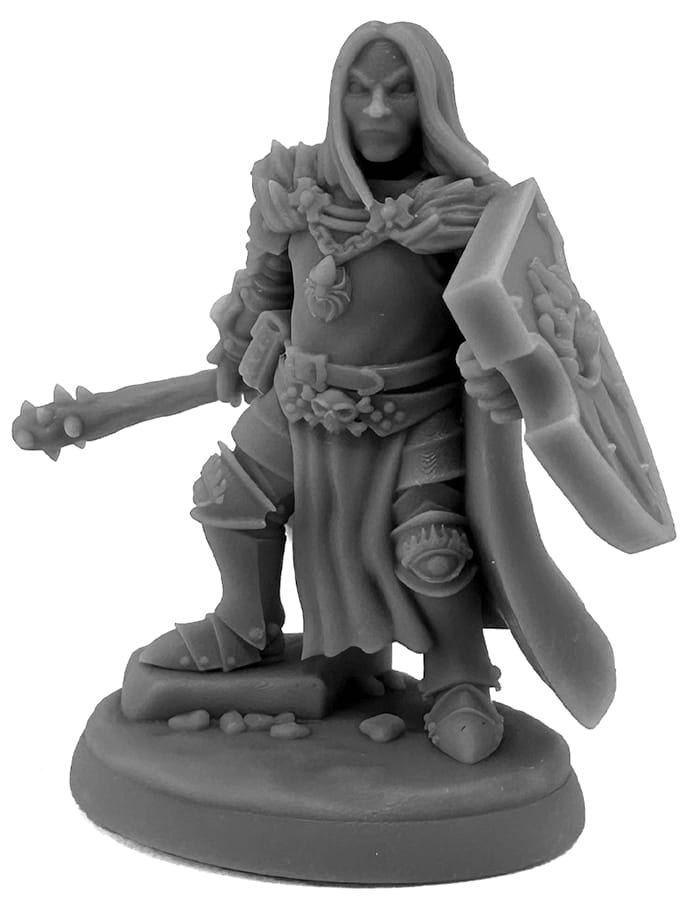Reaper Miniatures Miniatures > Reaper Dungeon Dwellers Bones: Ascarleth, Evil Cleric 762486072079 RPR07207