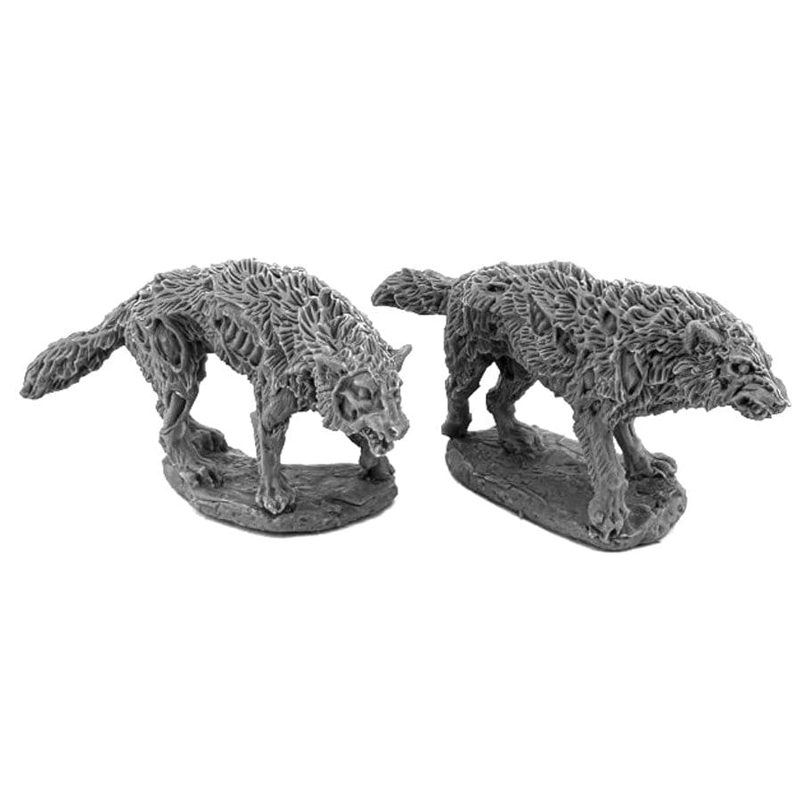 Reaper Miniatures Miniatures > Reaper Legends: Dread Wolves (2) 762486302046 REM30204