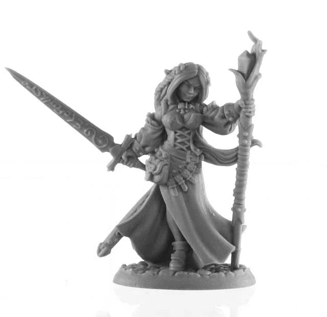 Reaper Miniatures Miniatures > Reaper Reaper: Bones Legends - Lysette, Elven Mage 762486300011 RPR 30001