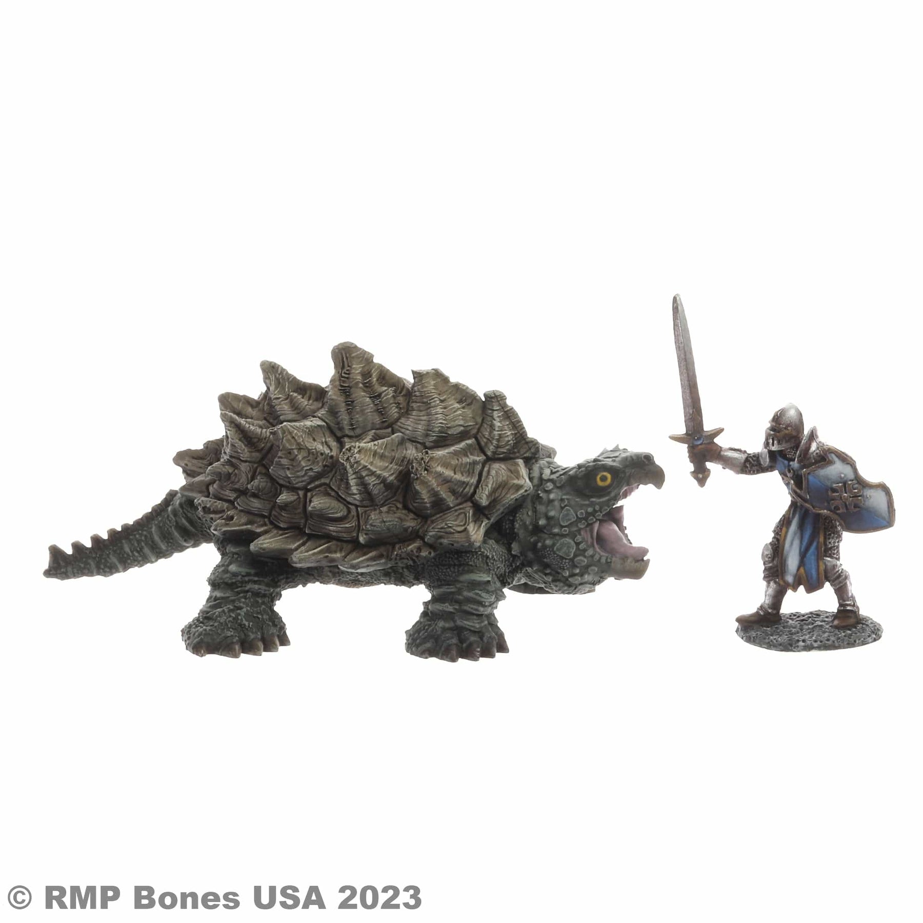 Reaper Miniatures Miniatures > Reaper Reaper - Dungeon Dwellers Bones - Snapping Turtle 762486071072 RPR 07107