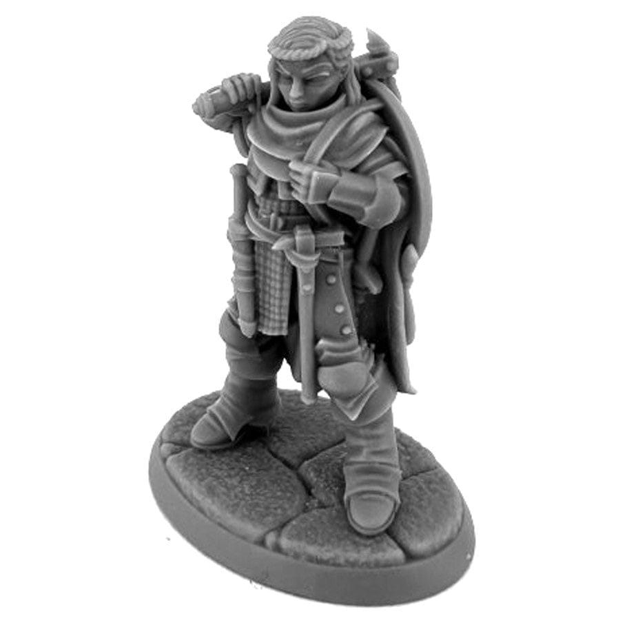 Reaper Miniatures Miniatures > Reaper Reaper: Dungeon Dwellers - Thiann Valand, Human Cleric 762486071362 REM07136