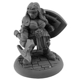 Reaper Miniatures Miniatures > Reaper Reaper Minatare - Legends: Freya, Dwarf Fighter 762486301704 REM30170