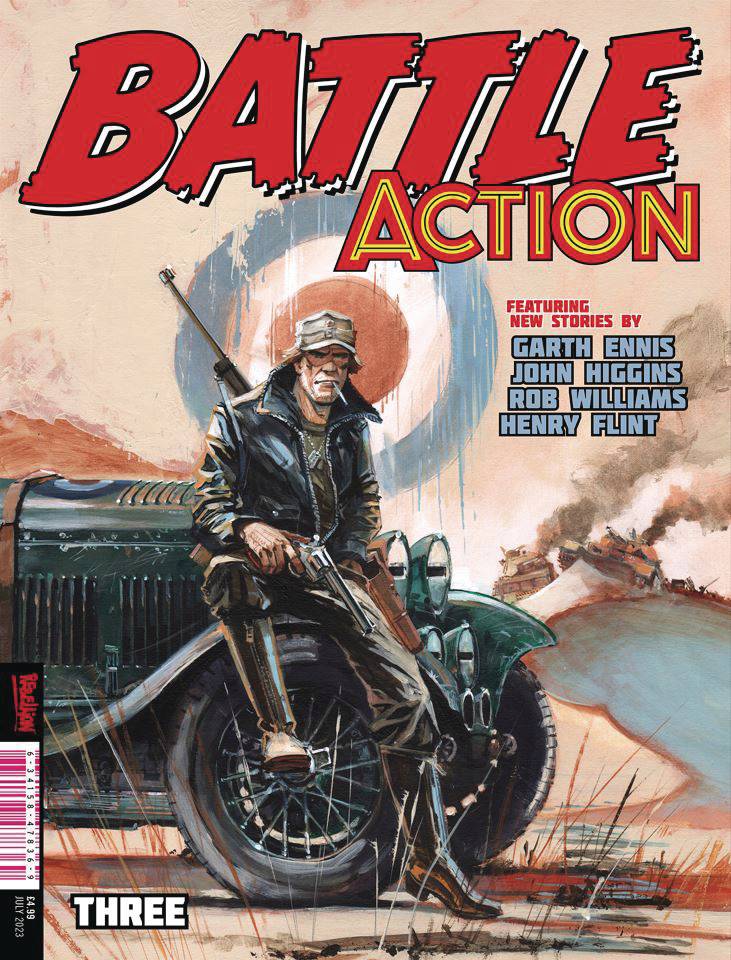 BATTLE ACTION #3 (OF 5) [SIGNED BY GARTH ENNIS]