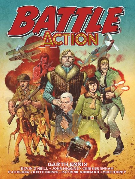 Rebellion / 2000Ad Graphic Novel BATTLE ACTION HC VOL 01 9781786186737 0725RB733