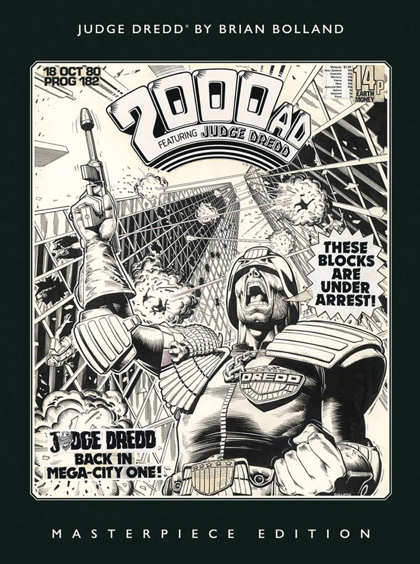 REBELLION / 2000AD Graphic Novel JUDGE DREDD BY BRIAN BOLLAND: MASTERPIECE ED TP 978183786194153999 APR241767