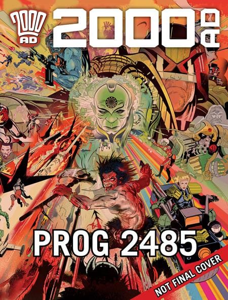 Rebellion Publishing Comic Books 2000 AD PROG #2485 977026228432685 0426RB1057
