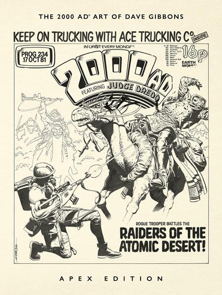 Rebellion Publishing Graphic Novel 2000 AD ART OF DAVE GIBBONS APEX EDITION HC (Release Date: 11/25/2026) 9781837867615 0826RB1191