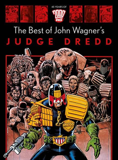 Rebellion Publishing Graphic Novel BEST OF JOHN WAGNERS JUDGE DREDD HC 9781786184986 0625RB806