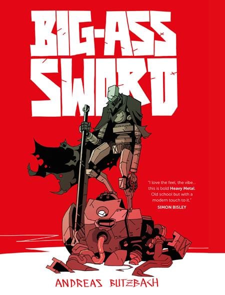 Rebellion Publishing Graphic Novel BIG ASS SWORD HC 9781837865635 0925RB0933