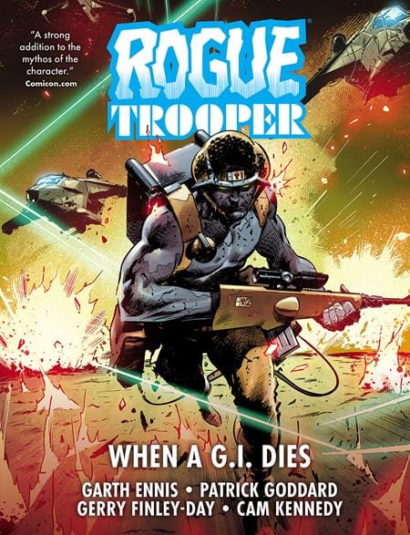 Rebellion Publishing Graphic Novel ROGUE TROOPER WHEN A GI DIES HC 9781837866601 0126RB0970