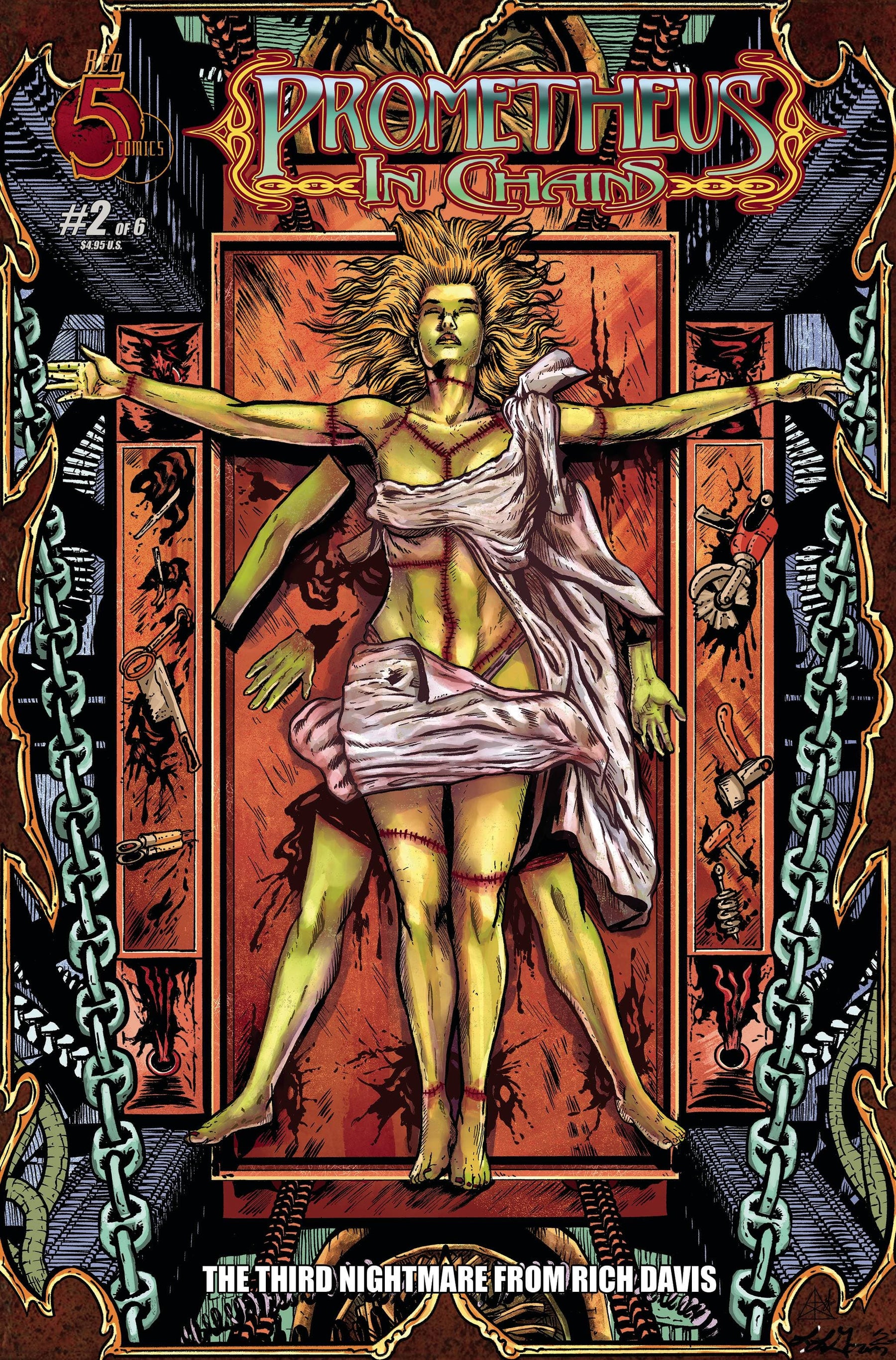 PROMETHEUS IN CHAINS #2 CVR A LES LINDON (MR)