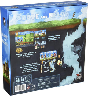 Red Raven Games Board Games > Large Box Games Above and Below 040232261213 RVM 009