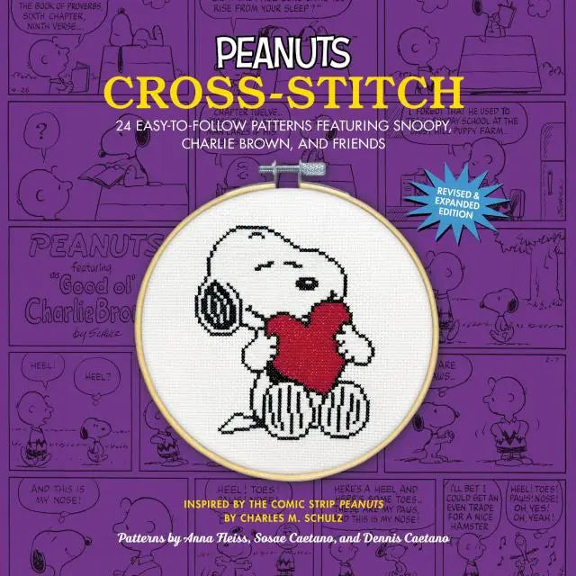 Red Wheel/Weiser LLC Books > Art & Gifts > Make Art Peanuts Cross-Stitch by Charles M. Schulz 9798894142272