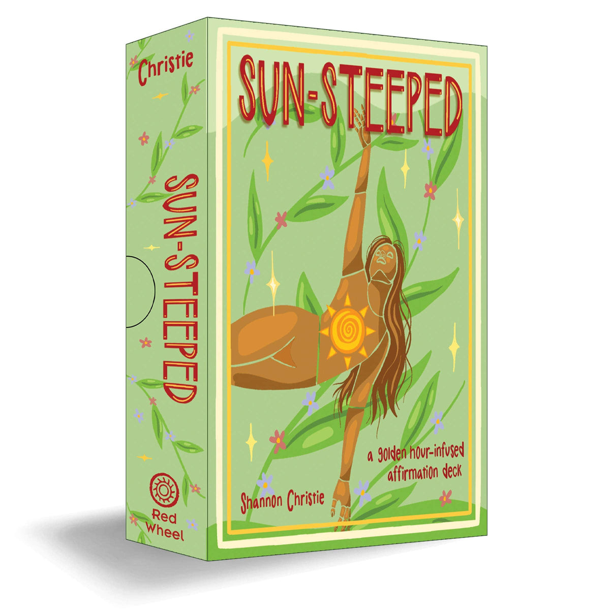 Red Wheel/Weiser LLC Stationery > Advice Cards Sun-Steeped: Affirmation Deck: 54 Cards & Guidebook 9781590035801