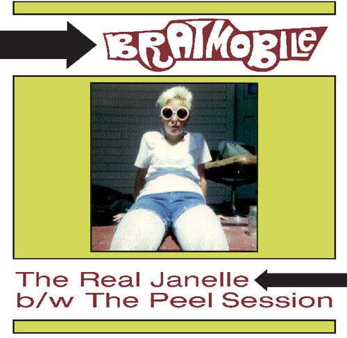 Redeye Distribution Music > Vinyl Records Bratmobile - The Real Janelle & The Peel Session 759656080408 KRS804A.1