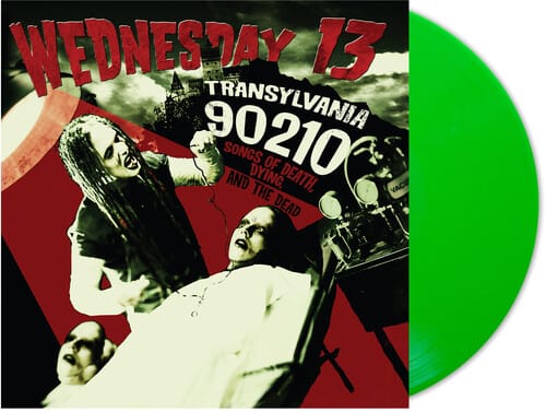 Redeye Distribution Music > Vinyl Records Wednesday 13 - Transylvania 90210 - songs of Death, Dying, and the Dead (Colored Vinyl, Green, Remastered, Reissue) 848064021995 RLGM2199.1