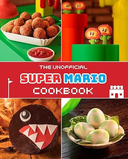 Reel Ink Press Books > Food, Drink & Drug > Cookbook The Unofficial Super Mario Cookbook by Tom Grimm 9781958862063 9781958862063