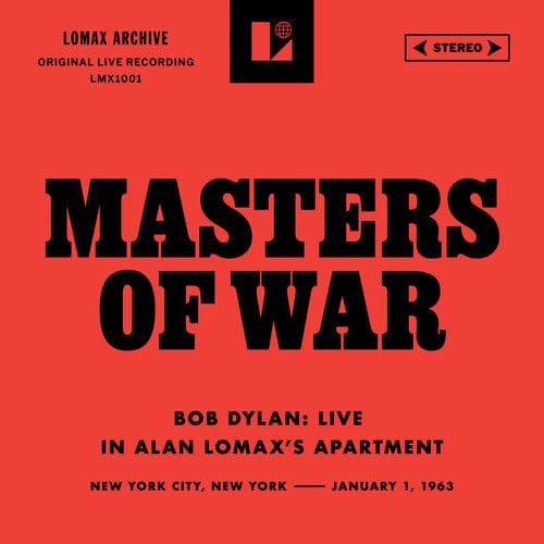 Relapse Music > Vinyl Records Bob Dylan - Masters of War (Live in Alan Lomax's Apartment) [7" Vinyl] 602772403791 LMXA1001.7