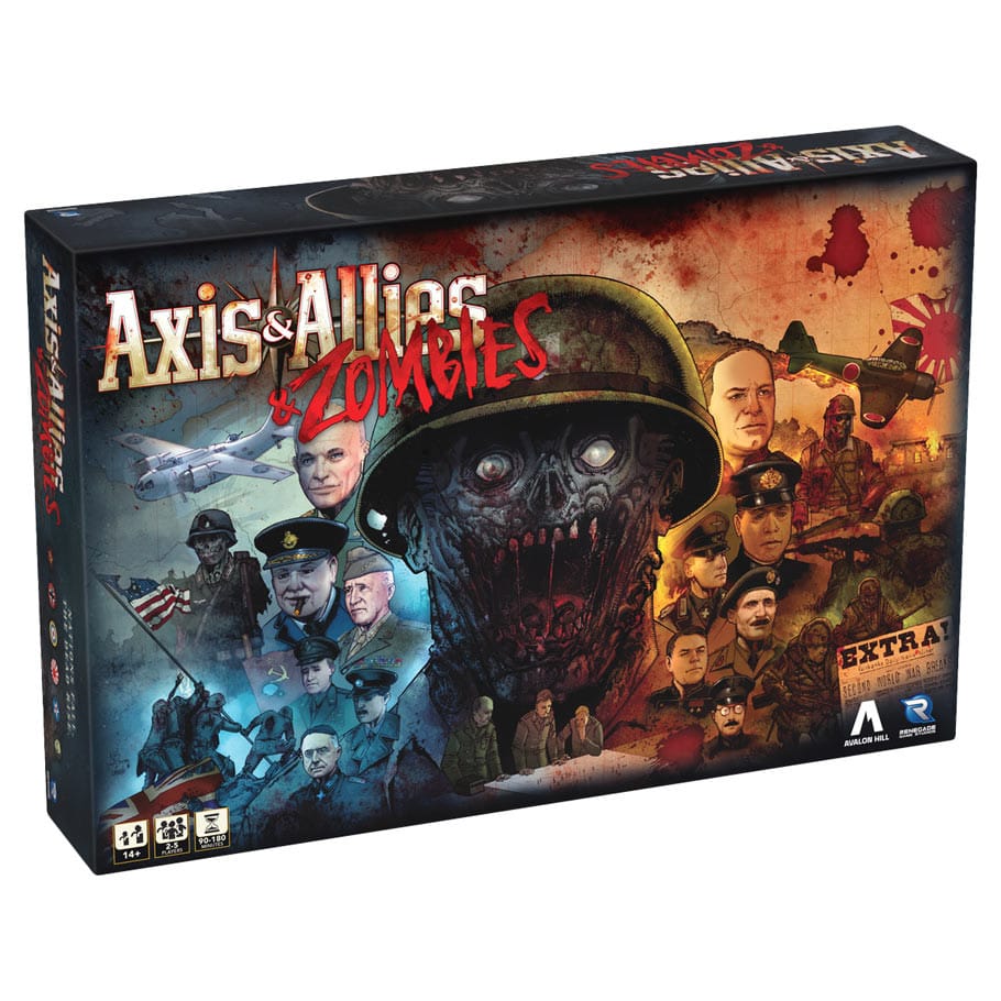 Renegade Game Studios Board Games > Large Box Games Axis & Allies & Zombies 810011729100 REN02910