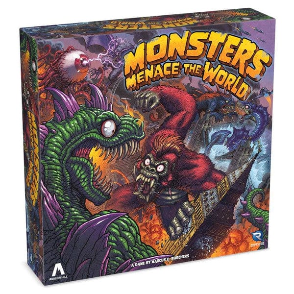 Renegade Game Studios Board Games Monsters Menace The World 810011728080 REN02808