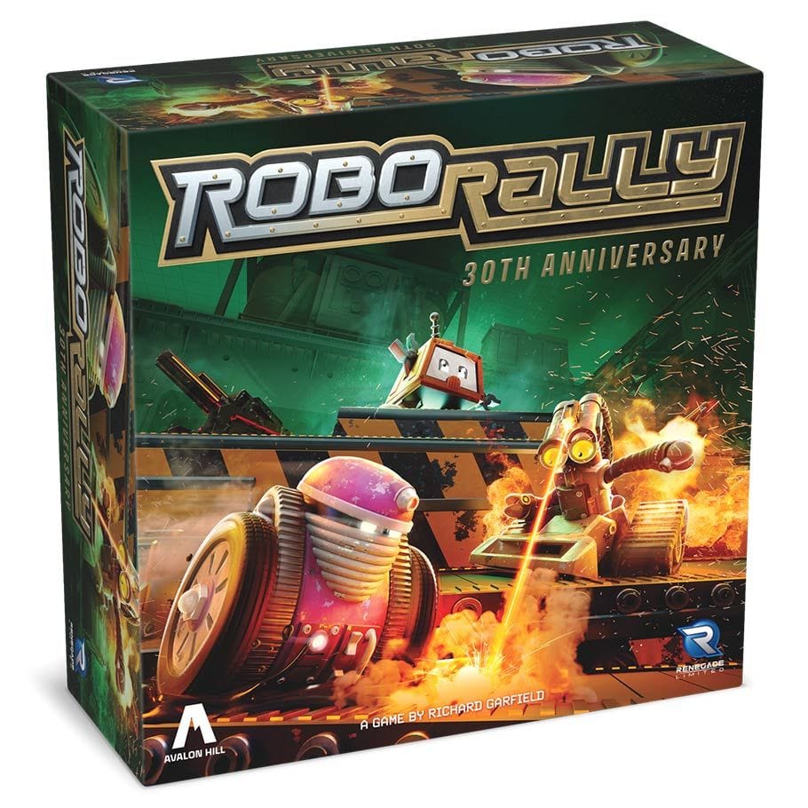 Renegade Game Studios Board Games Robo Rally: 30th Anniversary Edition 810011726758 REN02675