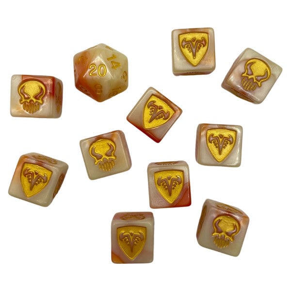 Renegade Game Studios Game Supplies > Dice Towers/Trays/Cups Heroscape: Valhalla Dice & Tray Set 810011728417 REN02841