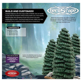 Renegade Game Studios Hobby Supplies > Terrain Heroscape: Forests of Valhalla Terrain Expansion 810011728905 REN02890