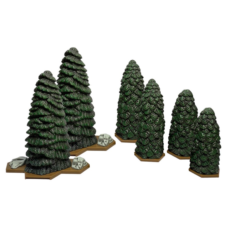 Renegade Game Studios Hobby Supplies > Terrain Heroscape: Forests of Valhalla Terrain Expansion 810011728905 REN02890