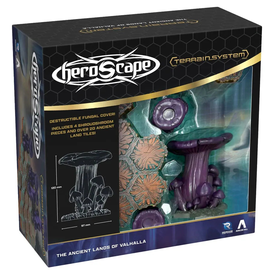 Renegade Game Studios Hobby Supplies > Terrain Heroscape: The Ancient Lands of Valhalla Terrain Expansion 810011729667 REN02966