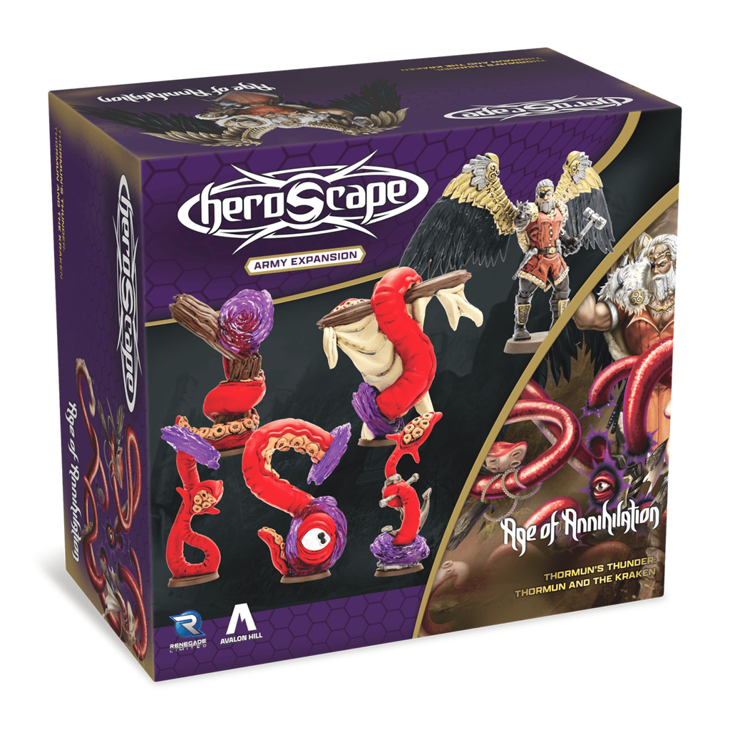 Renegade Game Studios Miniatures > Other Miniatures HEROSCAPE: THORMUN AND KRAKEN ARMY EXPANSION 810011728998 RGS02899