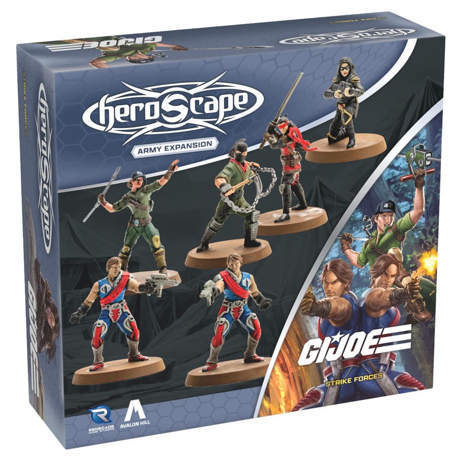 Renegade Game Studios Tabletop Games > Miniature Games > Expansions G.I. JOE Heroscape: Strike Forces Army Expansion 810011728776 REN02877