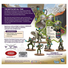 Renegade Game Studios Tabletop Games > Miniature Games > Expansions Heroscape: Chain Gruts and Ramosaur Rider Army Expansion 810011728882 REN02888
