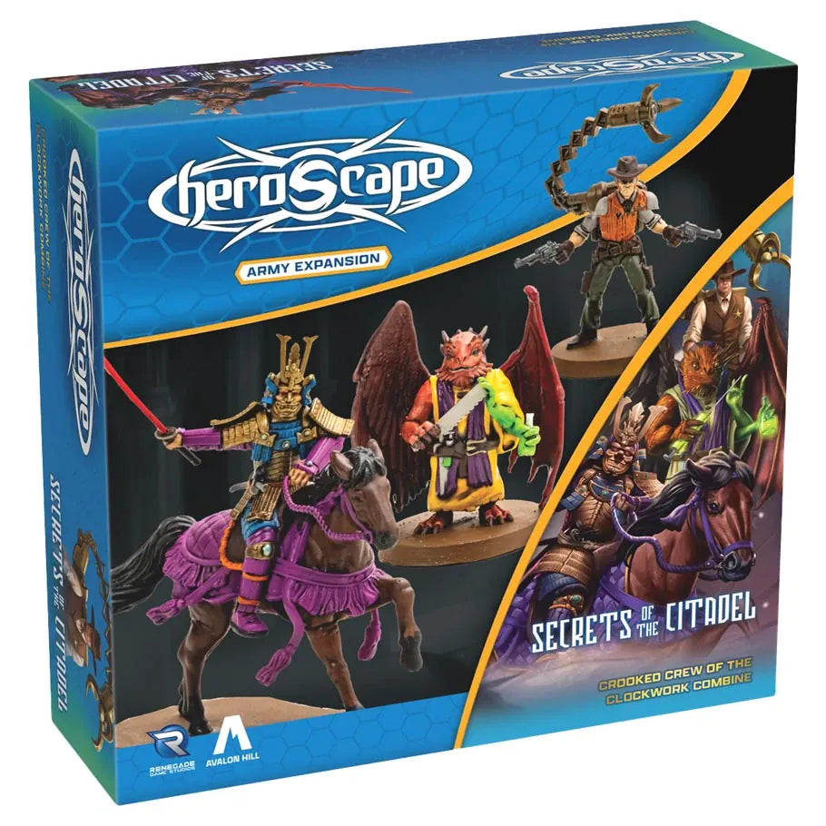 Renegade Game Studios Tabletop Games > Miniature Games > Expansions Heroscape: Crooked Crew of the Clockwork Combine Army Expansion 810011729582 REN02958