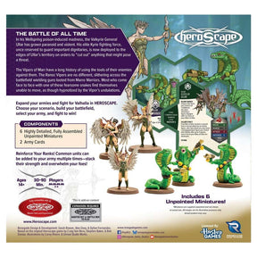 Renegade Game Studios Tabletop Games > Miniature Games > Expansions Heroscape: Elites of Ullar and Ranoc Vipers Army Expansion 810011728868 REN02886