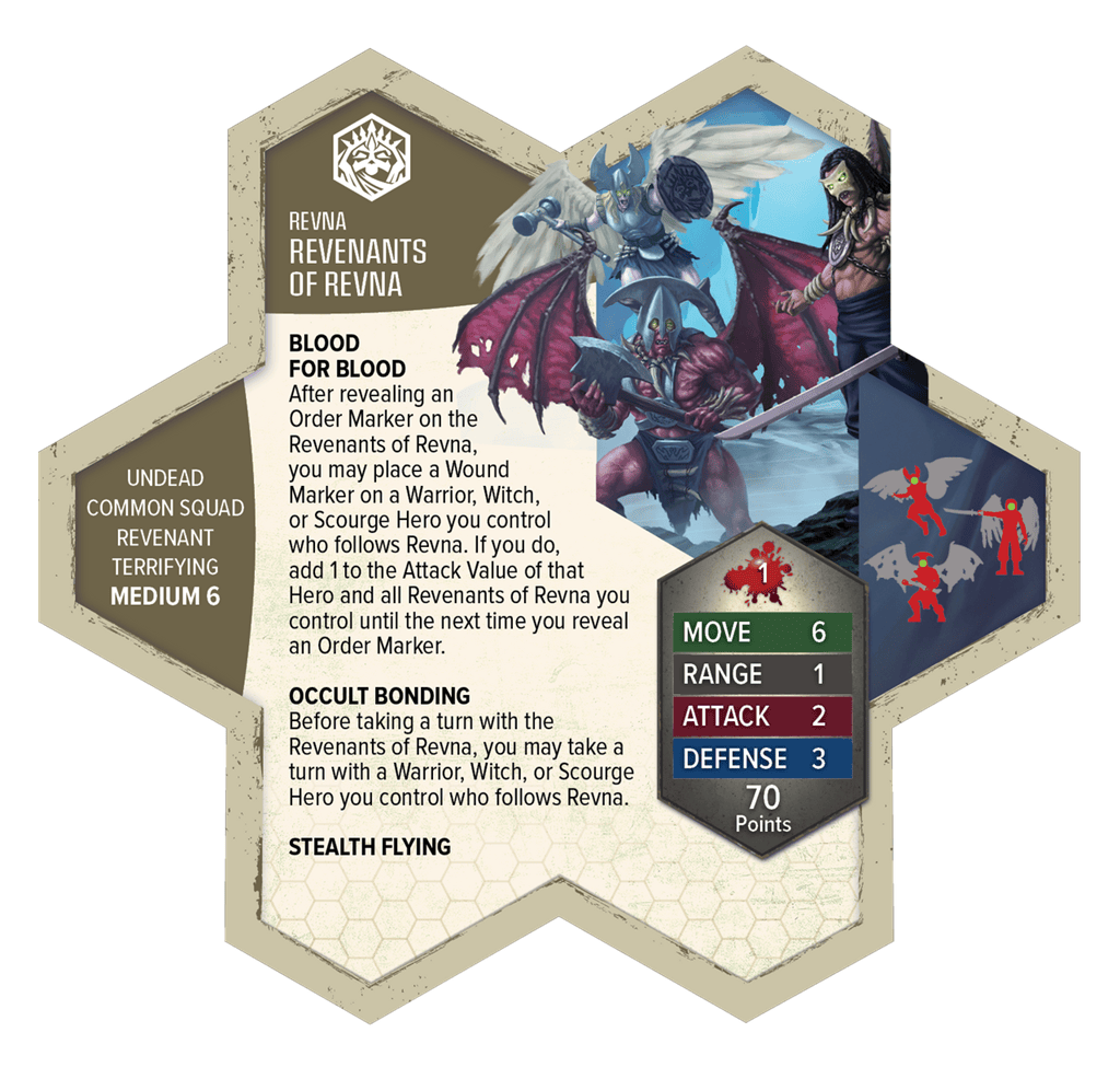 Renegade Game Studios Tabletop Games > Miniature Games > Expansions Heroscape: Revenants of Revna and Nuckelavee Army Expansion 810011728943 RGS02894