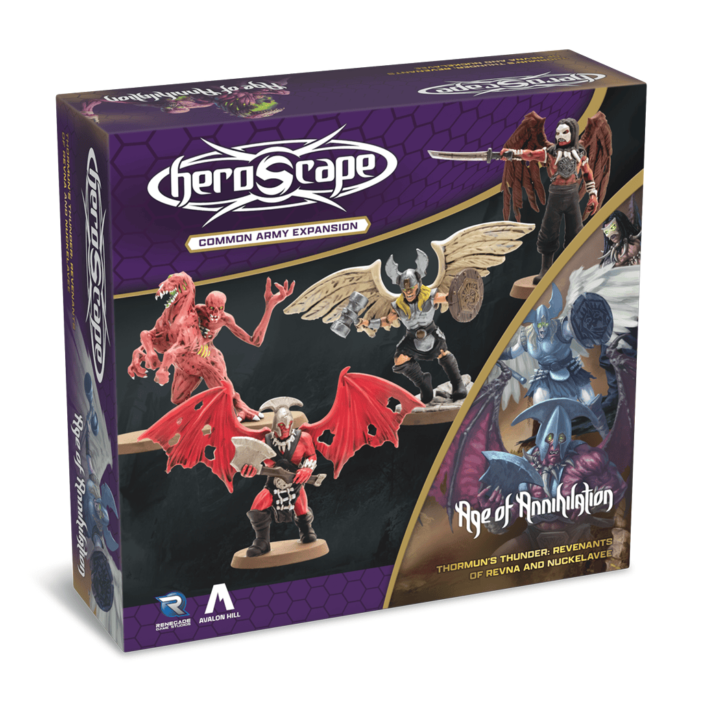 Renegade Game Studios Tabletop Games > Miniature Games > Expansions Heroscape: Revenants of Revna and Nuckelavee Army Expansion 810011728943 RGS02894