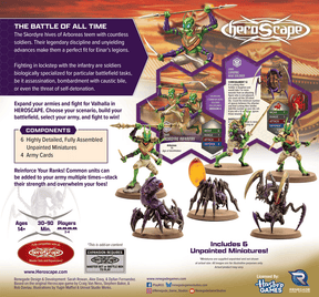 Renegade Game Studios Tabletop Games > Miniature Games > Expansions Heroscape: Skordyre Soldiers Army Expansion 810011728929 RGS02892
