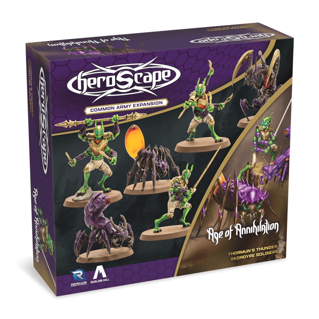 Renegade Game Studios Tabletop Games > Miniature Games > Expansions Heroscape: Skordyre Soldiers Army Expansion 810011728929 RGS02892