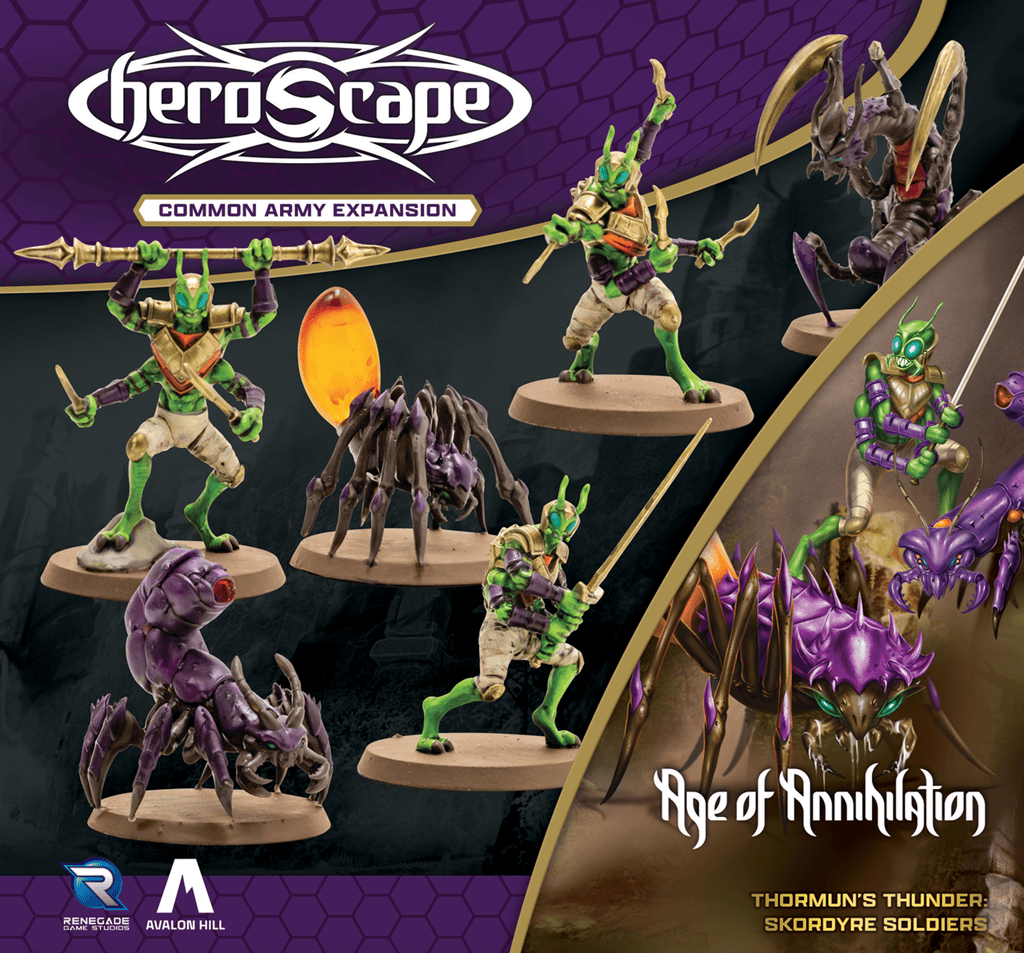 Renegade Game Studios Tabletop Games > Miniature Games > Expansions Heroscape: Skordyre Soldiers Army Expansion 810011728929 RGS02892