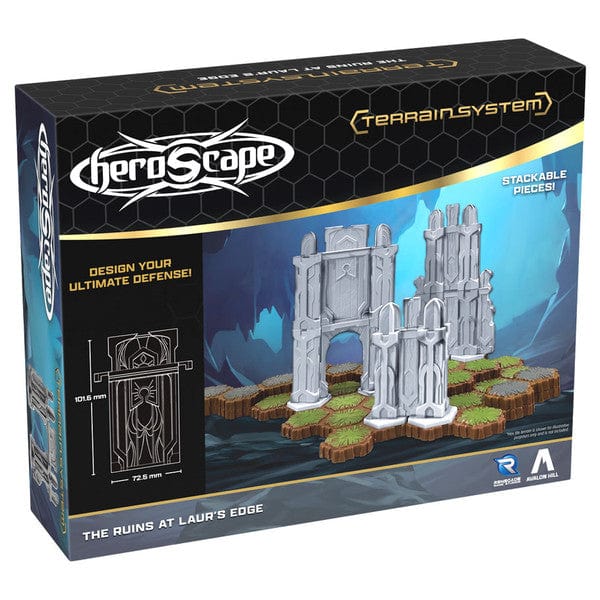 Renegade Game Studios Tabletop Games > Miniature Games > Expansions Heroscape: The Ruins at Laur's Edge Terrain Expansion 810011727557 REN02755