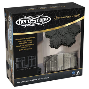 Renegade Game Studios Tabletop Games > Miniature Games > Expansions Heroscape: The Urban Landscape of Valhalla Terrain Expansion 810011728851 REN02885