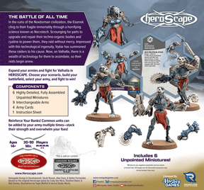Renegade Game Studios Tabletop Games > Miniature Games > Expansions Heroscape: Upgraded Necrotech Reavers Army Expansion 810011728967 RGS02896