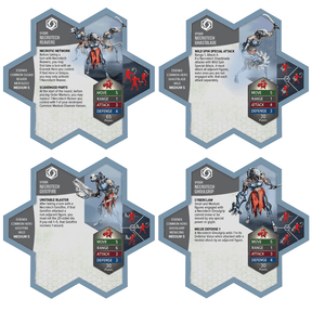 Renegade Game Studios Tabletop Games > Miniature Games > Expansions Heroscape: Upgraded Necrotech Reavers Army Expansion 810011728967 RGS02896