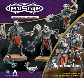 Renegade Game Studios Tabletop Games > Miniature Games > Expansions Heroscape: Upgraded Necrotech Reavers Army Expansion 810011728967 RGS02896